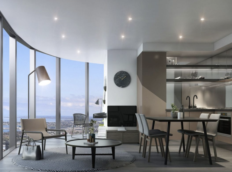 Premier Tower's inside design.