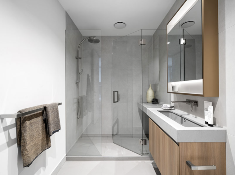 Magnolia Residences, bathroom design.