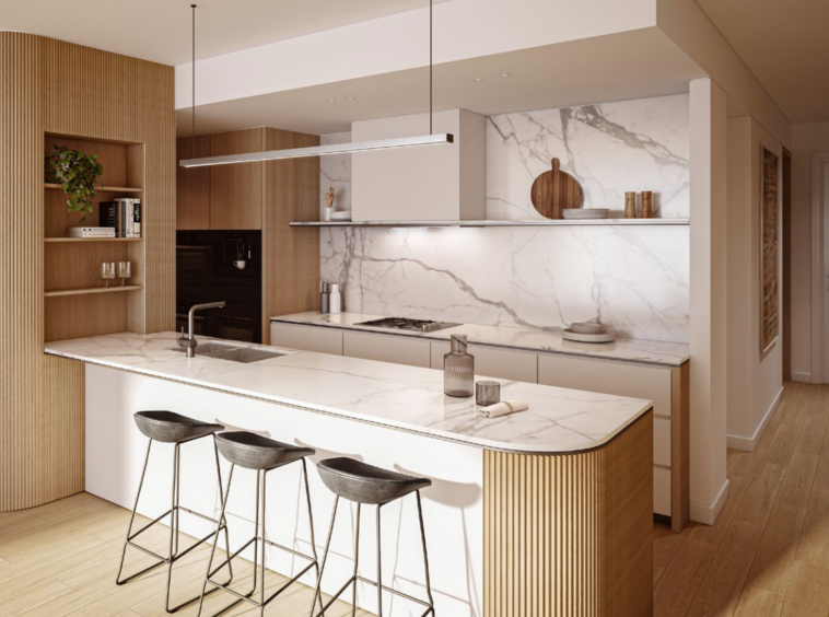 Linden - Samma Place's kitchen design.