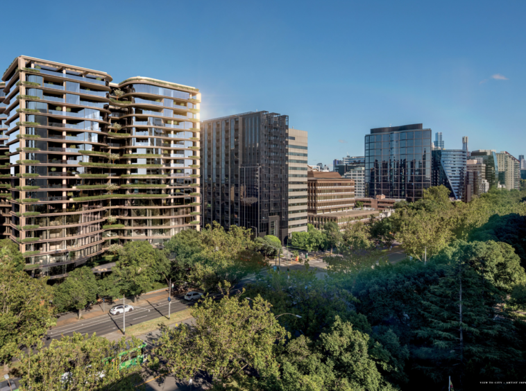 View of the Park Quarter project.