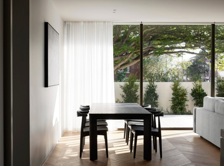 Dining room for 2A Berkeley Street, Hawthorn in Victoria.