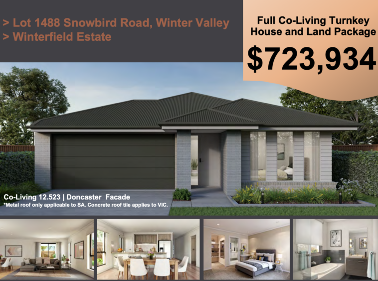 Investor special offer in the Winterfield Estate, in Ballarat. Just $723,934 for a great Co-Living property.